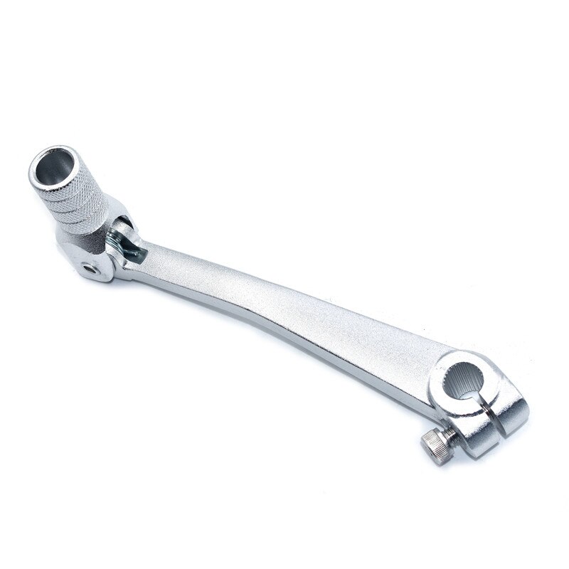 Palanca de cambio de marchas para motocicleta, accesorios de aleación de aluminio, 50cc, 110cc, 250cc, dirt pit monkey, atv, quad, piezas,: Silver