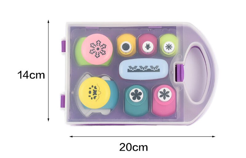 flower Embossing set craft hole punch set Scrapbook Handmade punchers paper cutter Children&#39;s handmade DIY
