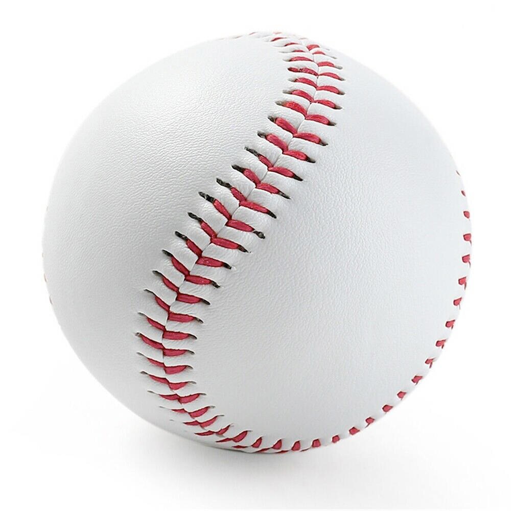2 Stuks 9 Inch Universal Handgemaakte Baseballs Pu Harde En Zachte Baseball Ballen Softbal Bal Training Oefening Baseball Ballen