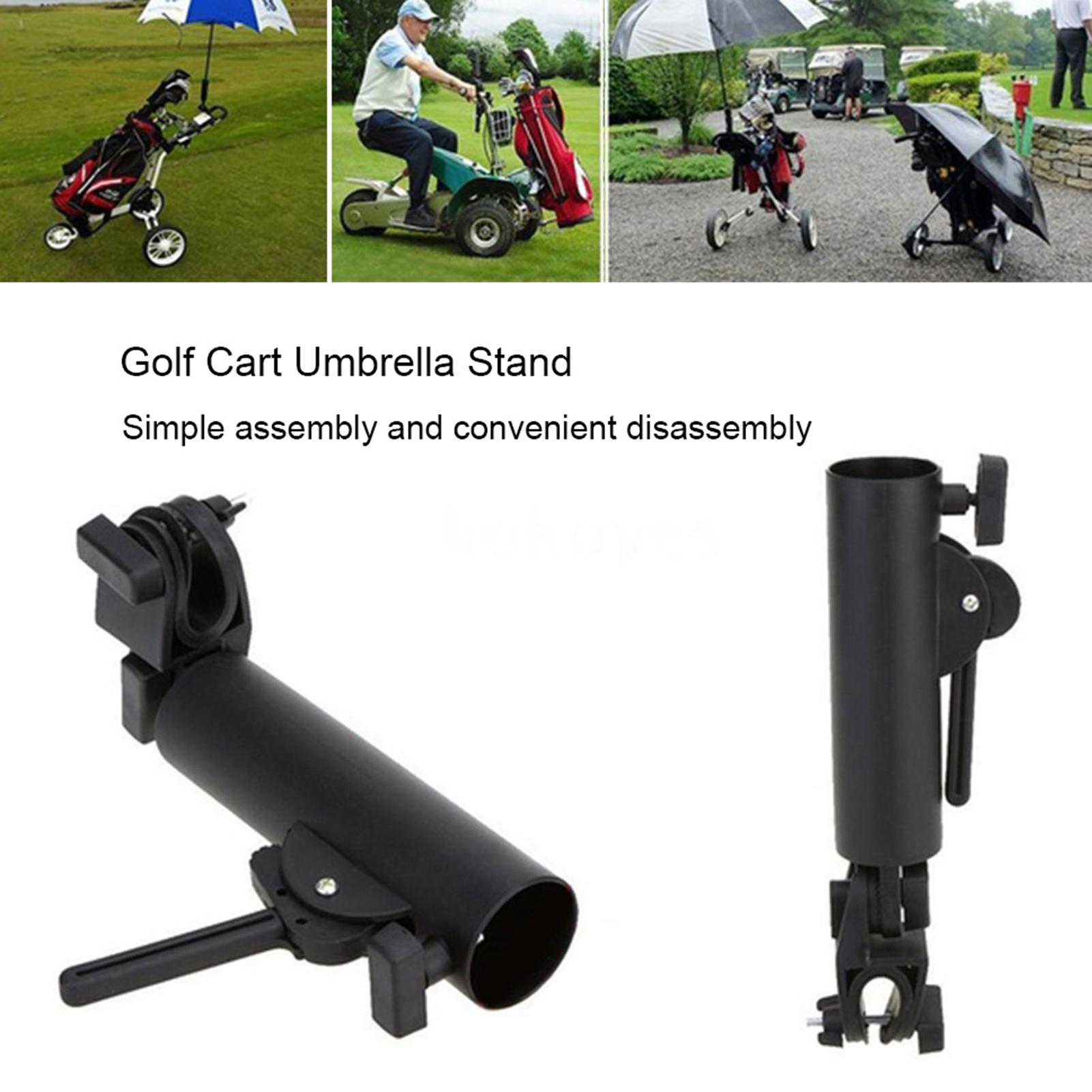 Durable Adjustable Angle Universal Umbrella Holder Stand Accessory for Golf Cart Outdoor Sports Accessories