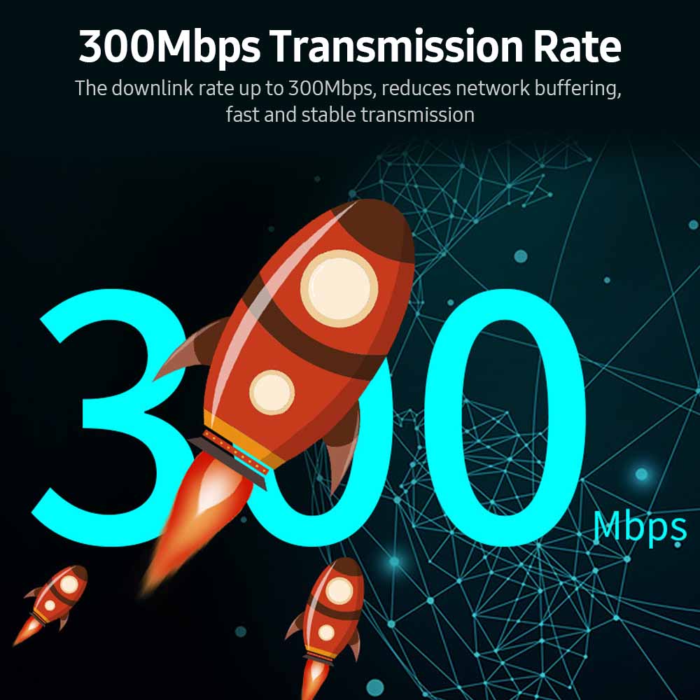 300Mbps in-Zauberstab kabellos Router AP Zugriff Punkt WiFi Router LAN Netzwerk Schalter WiFi AP Router mit WPS verschlüsselung USB Buchse