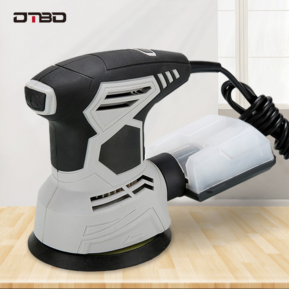 DTBD 200W/300W Electric Sander Machine with Sheets of sandpaper and Dust exhaust Strong Dust Collection Polisher Power Tools