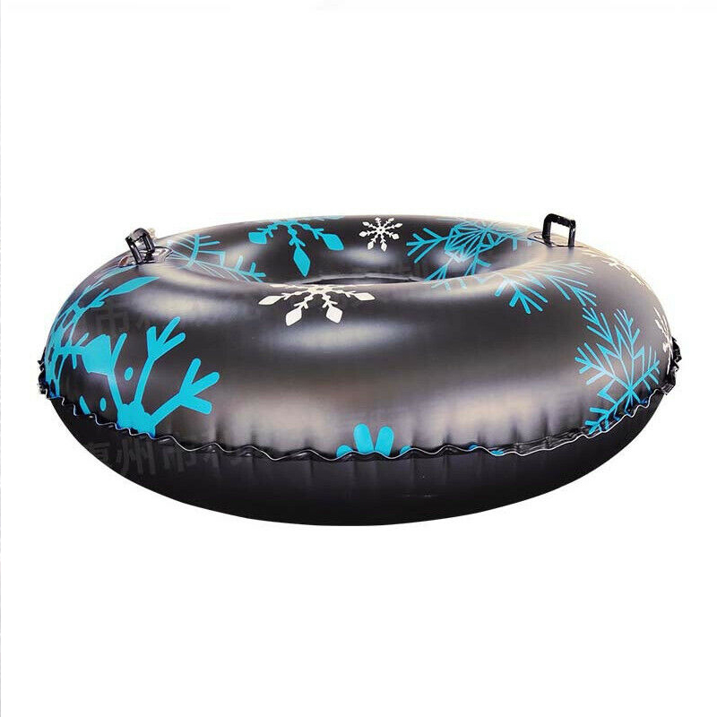 Snow Tube for Winter Fun Inflatable 47 Inch Heavy Duty Snow Sleds Skiing Supplies &T8