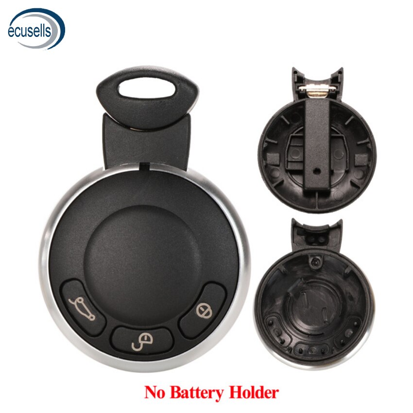 Soldes! Coque de remplacement pour clé télécommande à 3 boutons, pour BMW Mini Cooper R56, sans support de batterie