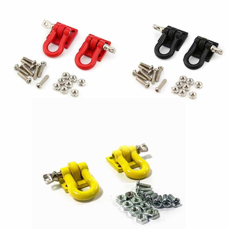 1 Pair Trailer Hook 1: 10 Scale Accessory For RC Crawler SCX-10 Truck
