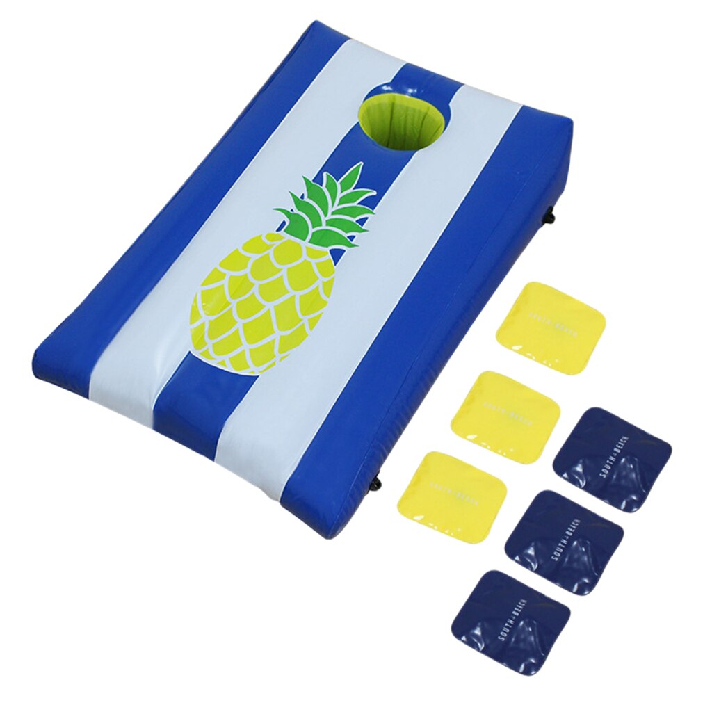 Dzieci na zewnątrz worki z piaskiem woda lepka zabawka pływająca T gra w bilard