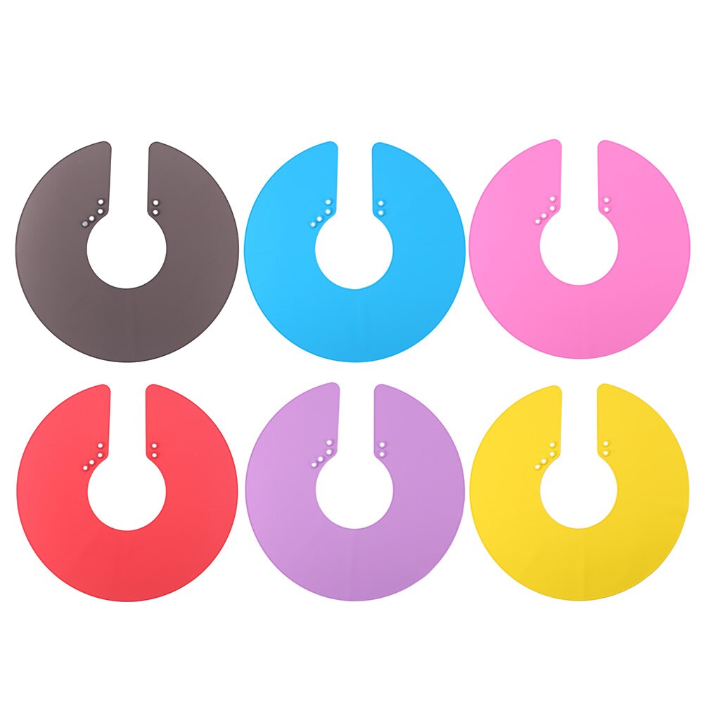 Haircut Shoulder Pad Neck Shield Shawl Hair Dyeing Tool Silicone Salon Supplies Hair Transparent Bib Hairdressing Tool