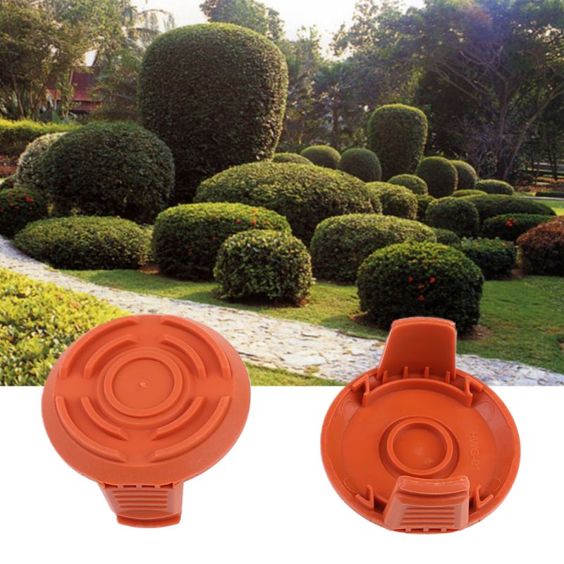 Accessoires de tête d'herbe de remplacement de tondeuse couvercle de bobine d'arbre en plastique