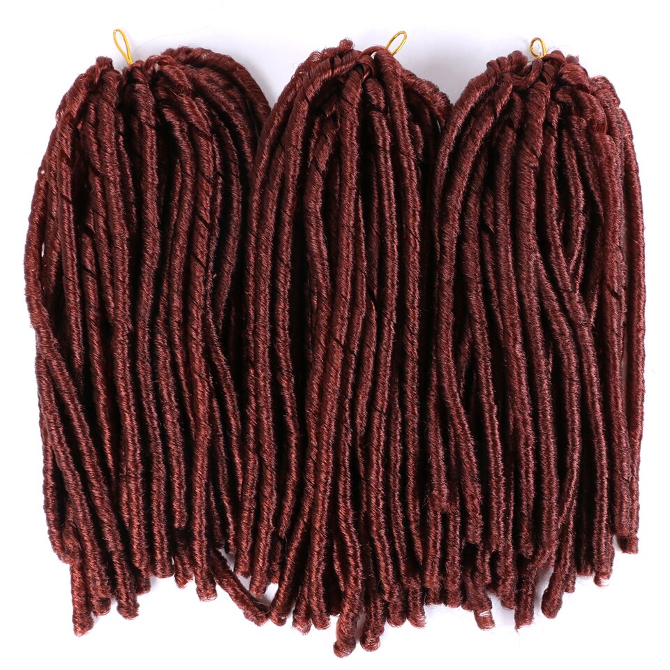 Glamo 14‘’soft locs crochet 70g/pc braids expressions braiding hair faux locs crochet hair jamaican bounce synthetic extensions: 350
