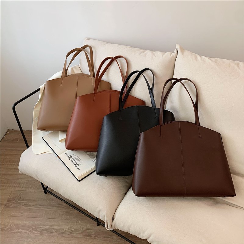 Sfm Vrouwen Schoudertassen Mode Lederen Schoudertas Messenger Bag Zoete Vrouw Zak Effen Kleur Schoudertas