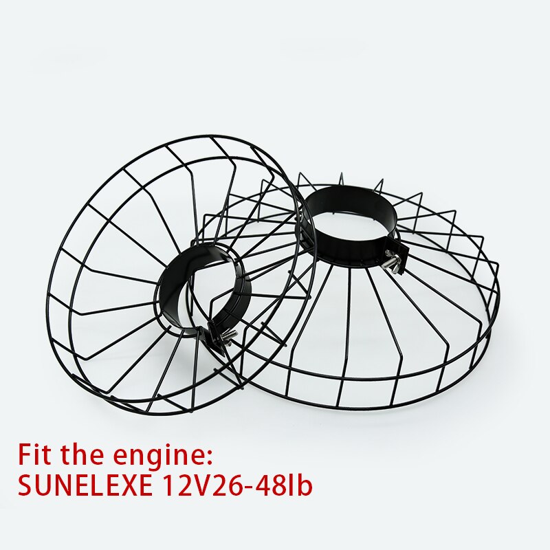 Outboard Engine Propeller Net Cover Fishing Boat Propulsion Rubber Boat Motor Protection Cover: Small net cover