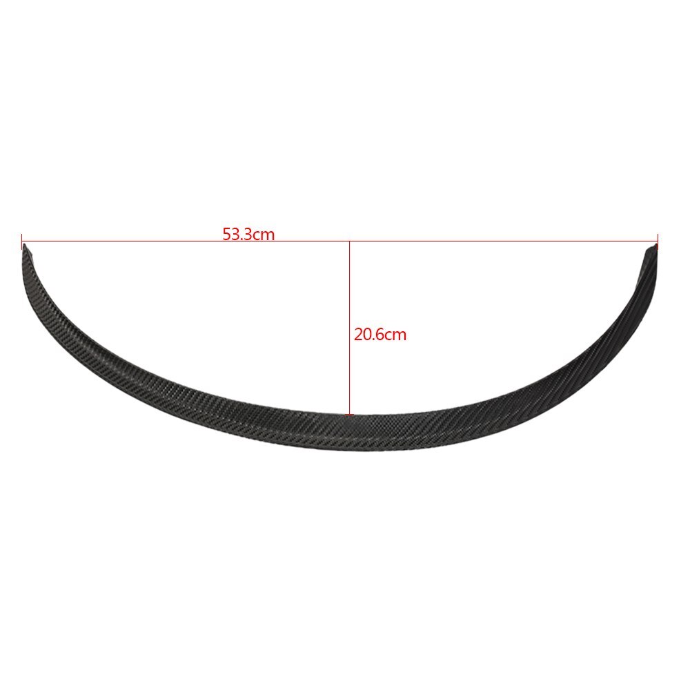 Universal 4PCS Carbon Fiber Car Wheel Eyebrow Arch Trim Lips Strip Fender Flare Protector Stripe Car Styling Mudguard Fender