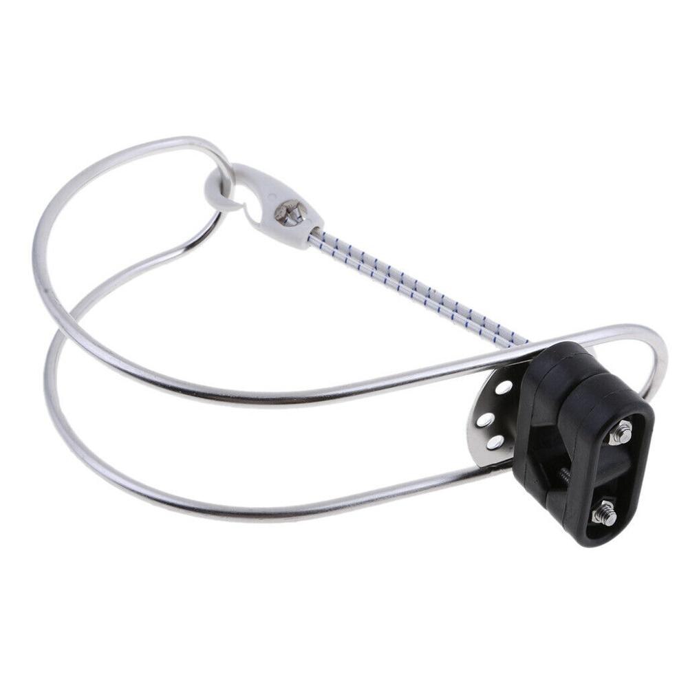 Isure Marine Boot Accessoires Roestvrij Staal Hoefijzer Reddingsboei Beugel Reddingsboeien Ring Houder: 1PCS