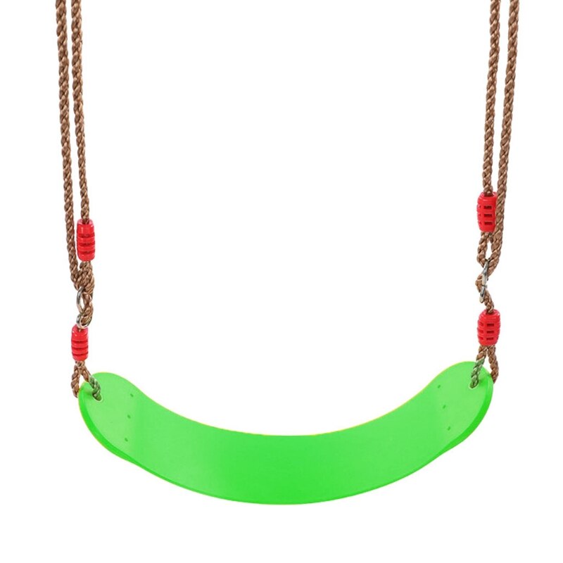 Huśtawka linowa z liną i pierścieniami montażowymi dzieci dziecko dzieci maluch plastikowe huśtawki zewnętrzne huśtawki wewnętrzne zestaw akcesoriów