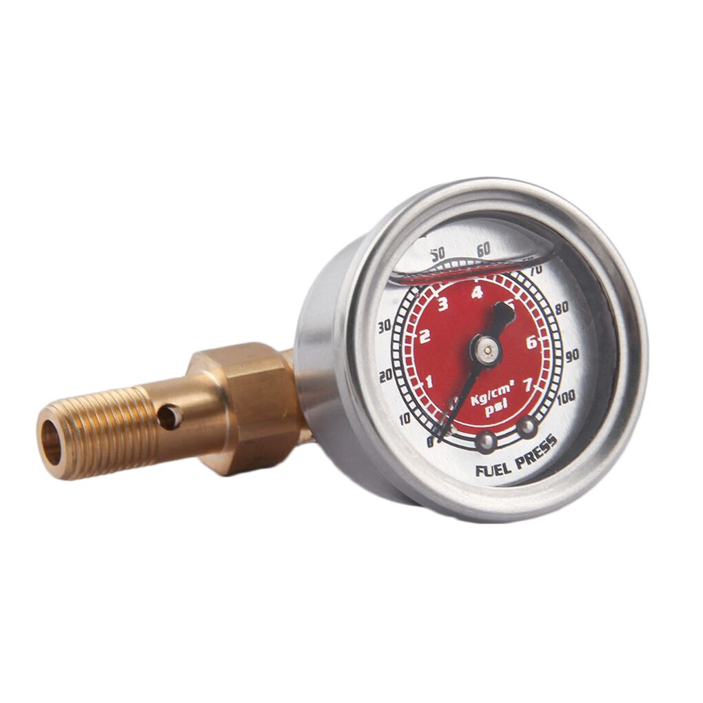 Universal Shockproof Oil Meter Vehicle Fuel Level Gauge Aluminum Alloy Car Modification Parts