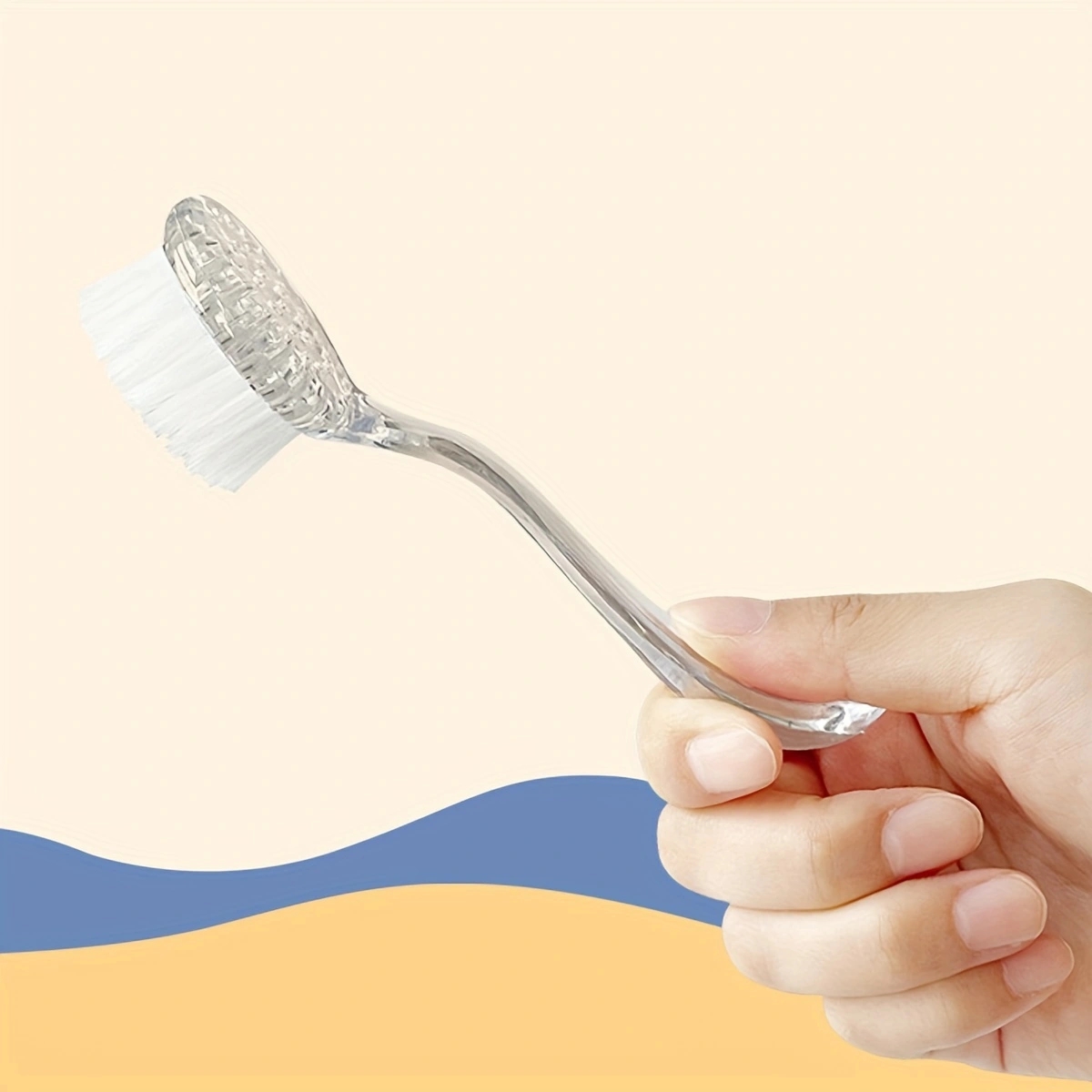 1 cepillo pequeño para hámster, cepillo de masaje de cerdas suaves, cepillo para peinar limpieza de hámster de pelo largo, Mini cepillo de baño