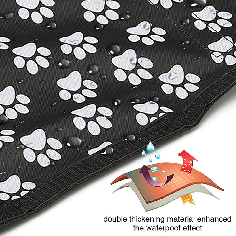 Perro de asiento de coche impermeable trasera Pet Protector para asiento de coche para perros de hamaca Protector con cinturón de seguridad Transportin Perro