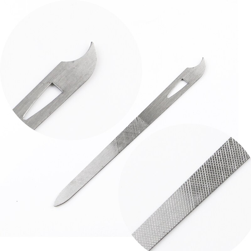 Nail File Stronge Metal Lime A Ongle Limas Para Manicura Professionel Pilnik Do Paznokci Lima Nagel Vijl Quita Esmalte Gel Rasp