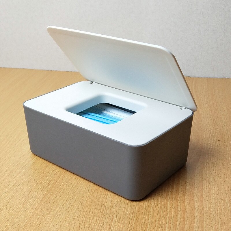 Tissue Doos Natte Doekjes Dispenser Houder Droog Nat Tissue Paper Case Box Doekjes Servet Opbergdoos Houder Container Met Deksel stofdicht: 3