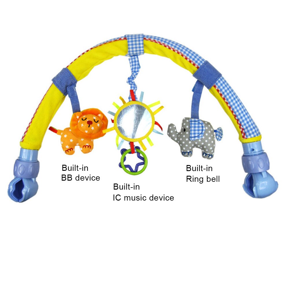 Pasgeboren Rammelaars Baby Leuke Speelgoed Baby Kinderwagen Auto Clip Draaibank Opknoping Seat & Wandelwagen Speelgoed Mobiele Educatief Speelgoed 0-12 Maanden: PJ3335I