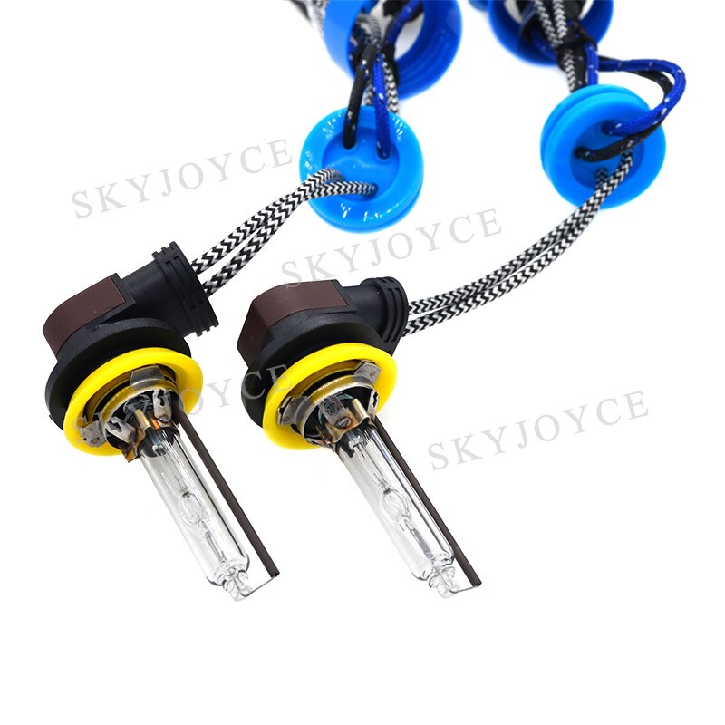 SKYJOYCE-bombilla HID de xenón para Faro de coche, Kit de conversión HID de 35W, 55W, 35W, 55W, CA 12V, 5500K, H11B
