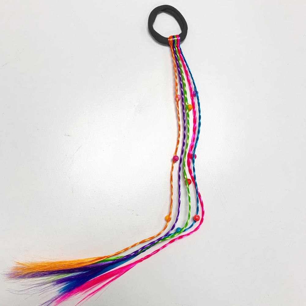 Banda elástica para el pelo para niña, banda para la cabeza con patrón de flores de Color caramelo a la , lazos, accesorios para el cabello