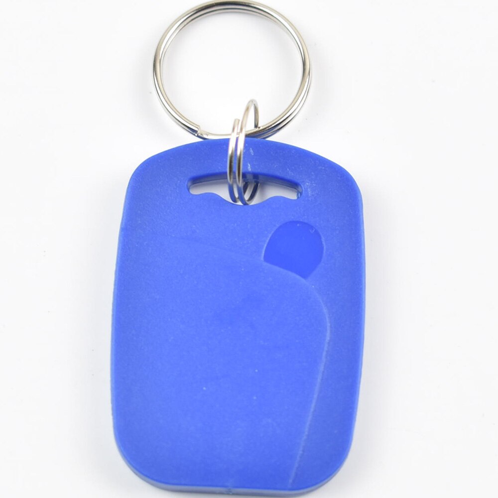 IC+ID UID Rewritable Composite Key Tags Keyfob Dual Chip Badge RFID 125KHZ T5577 EM4305+13.56MHZ Changeable Writable: Blue