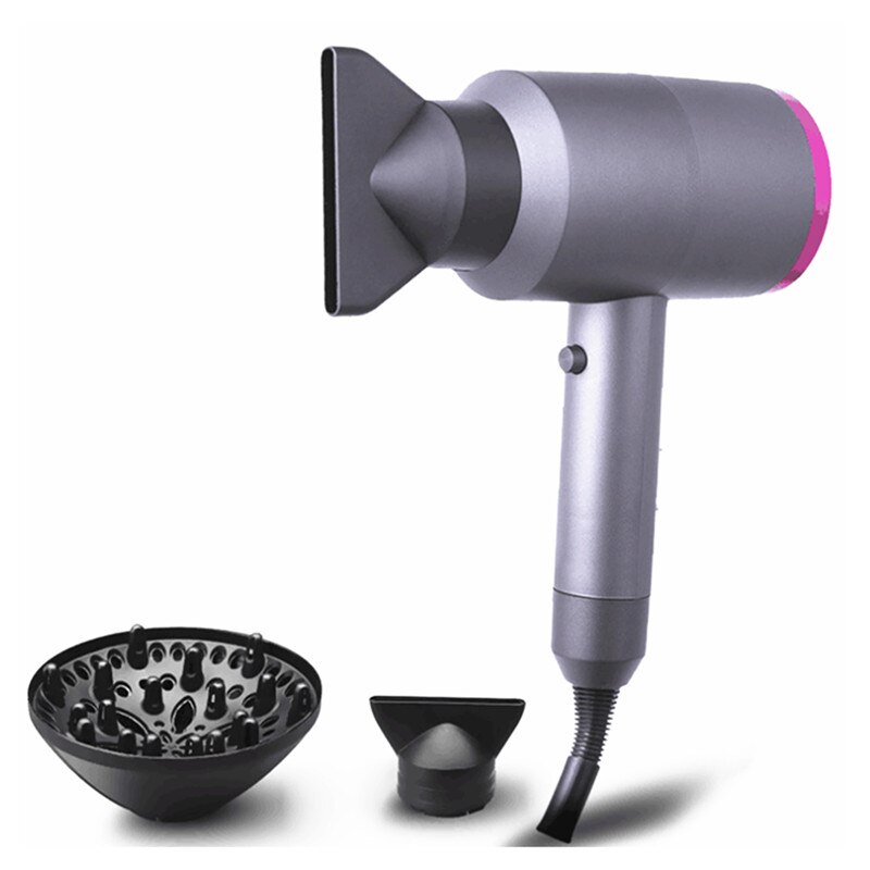 Hair Dryer 1400w 110V/220V Hairdryer Hair Blow Dryer Fast Straight Air Styler 3 Heat setting 2 speed & one Setting