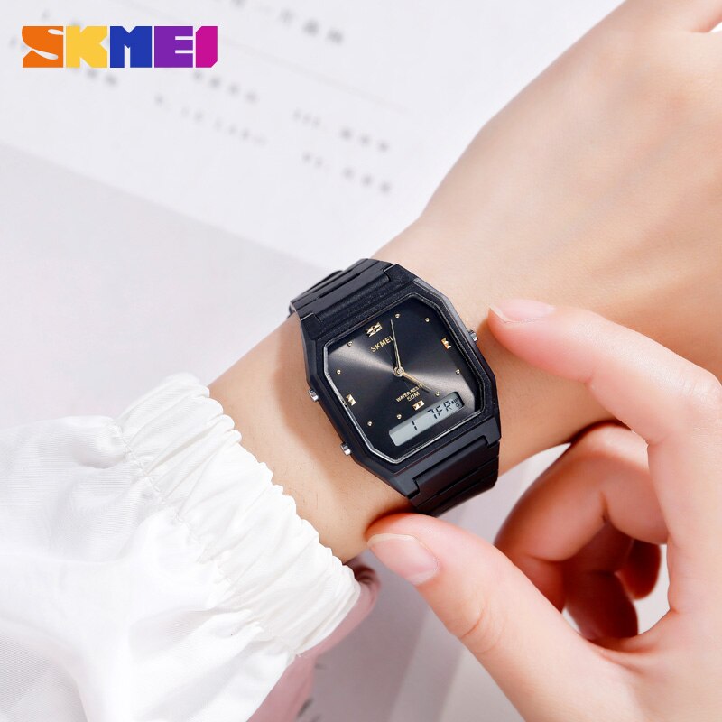 SKMEI 3 temps adolescent montres Chrono alarme enfants montre Sport numérique garçons filles heure étanche relogio infantil 1604