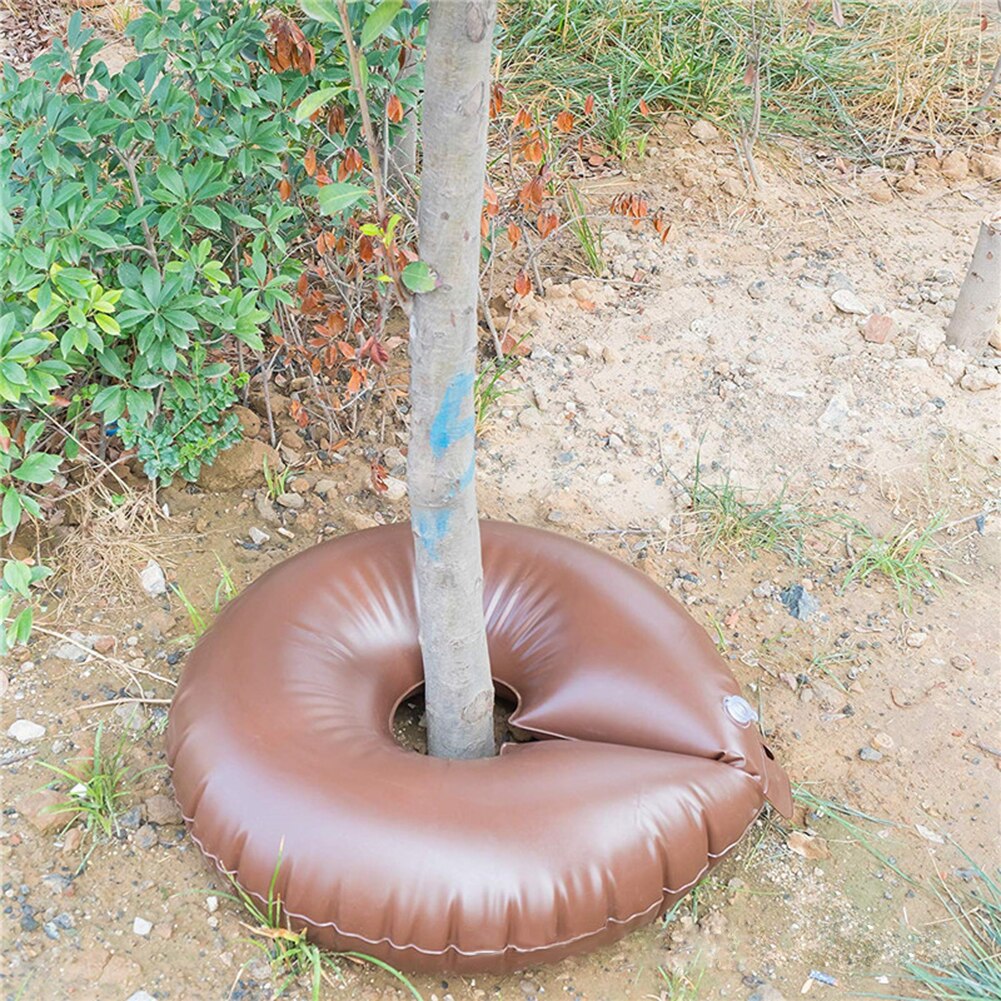 15 Gallon Tree Watering Bag Drip Irrigation Ring Portable Slow Releasing Automatic Drip Catcher System for Planted Trees