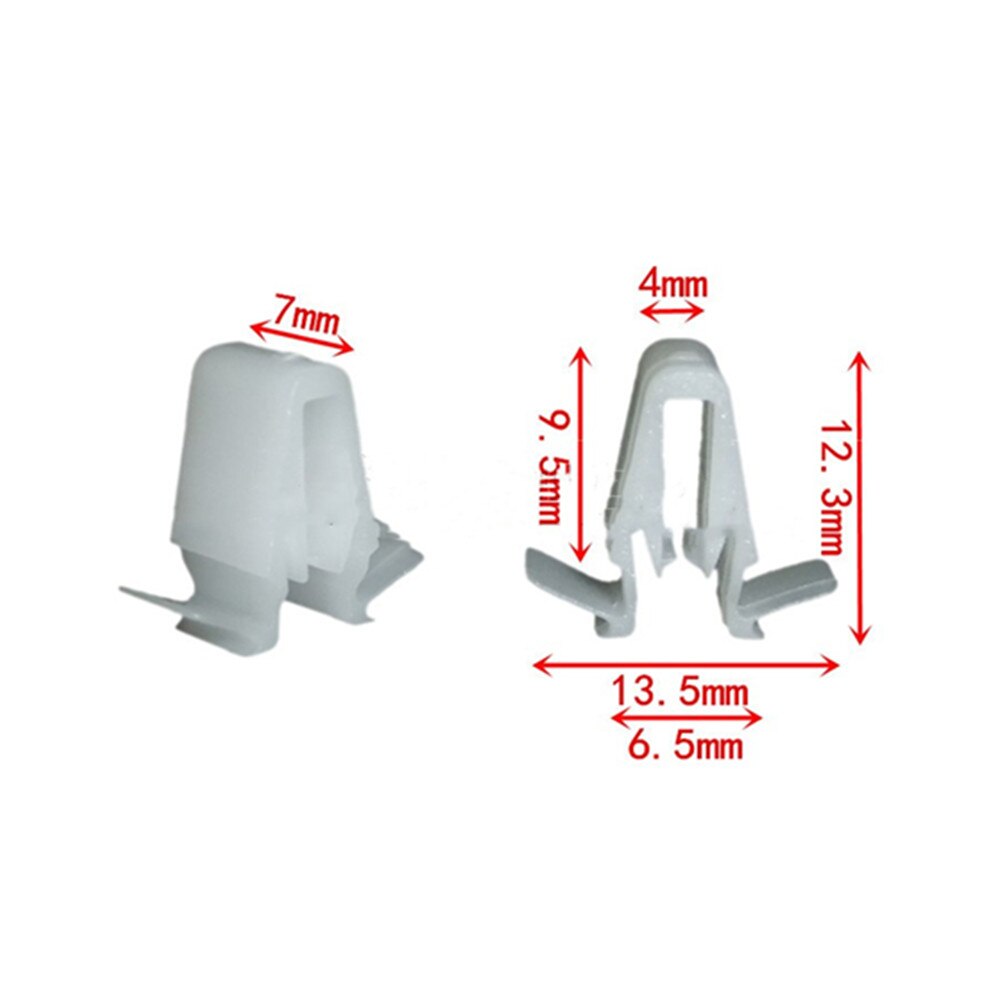 15PCS Universal Auto Plastic Fastener Clip For Lada All Cars Dashboard DVD CD Console Panel Trim Metal Rivet