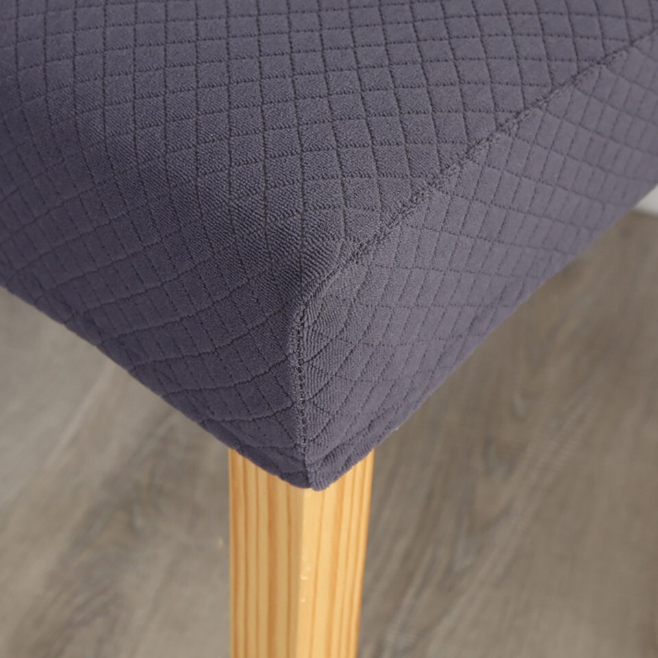 Super Zachte Fleece Stof Stoel Cover Elastische Stoelhoezen Spandex Voor Eetkamer/bruiloft/Keuken/Hotel Party banket