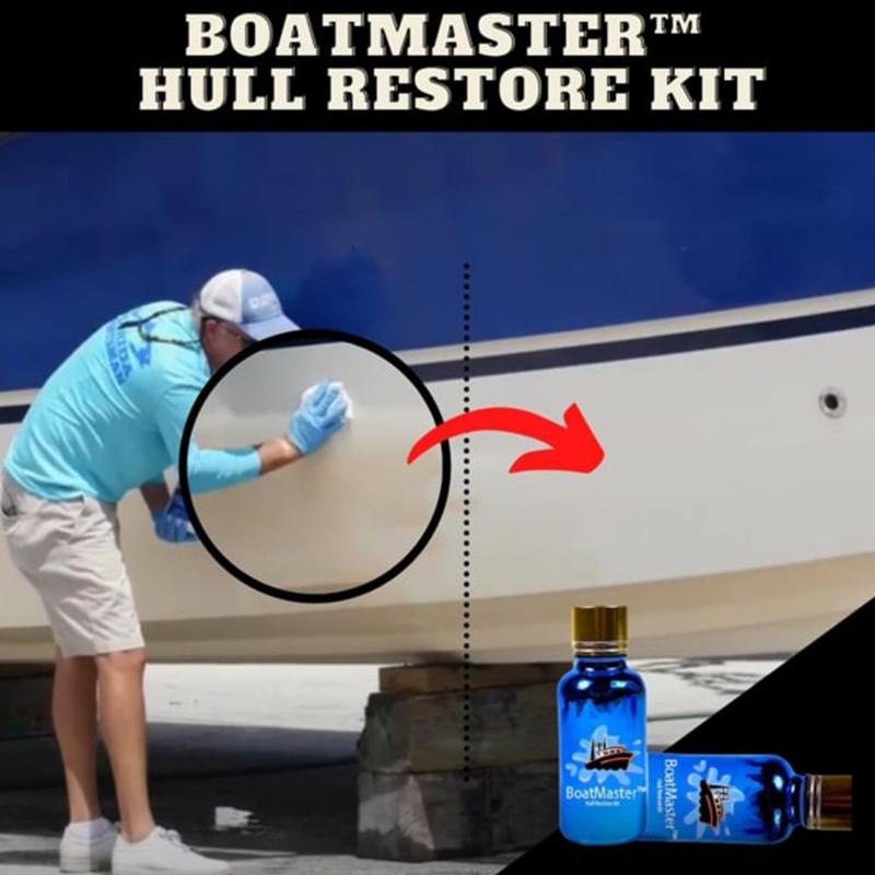 Hull Restore Kit Waterproof Marine Repair Gel Coat Liquid 30ml N7O9