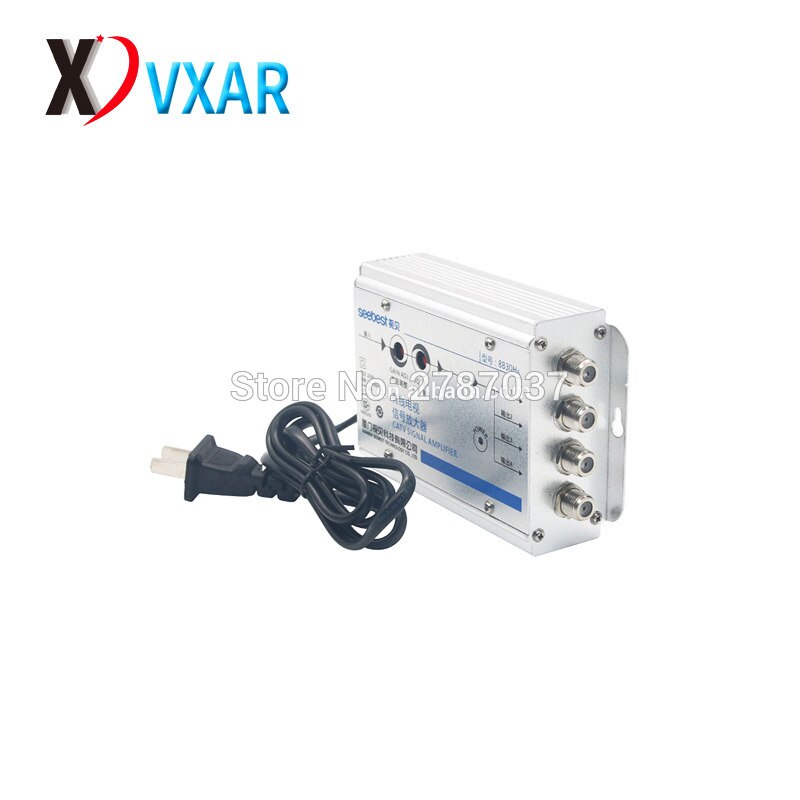 4 Way output CATV Cable Signal Amplifier