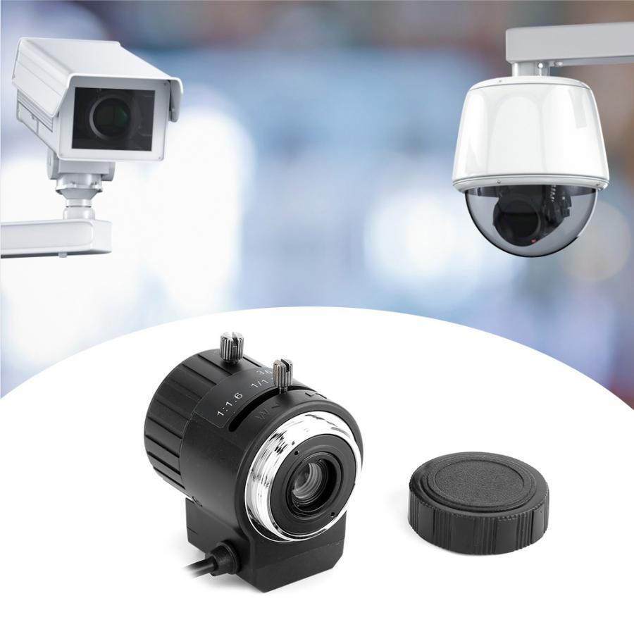 1/1.8 6MP Camera Lens 3.6-10mm Focal-Length Auto Aperture for Security CCTV