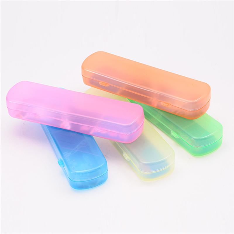 Portable Toothbrush Toothpaste Storage Rectangular Case / Holder / Box For Traveling Camping Storage Box Wash Toothbrush Box