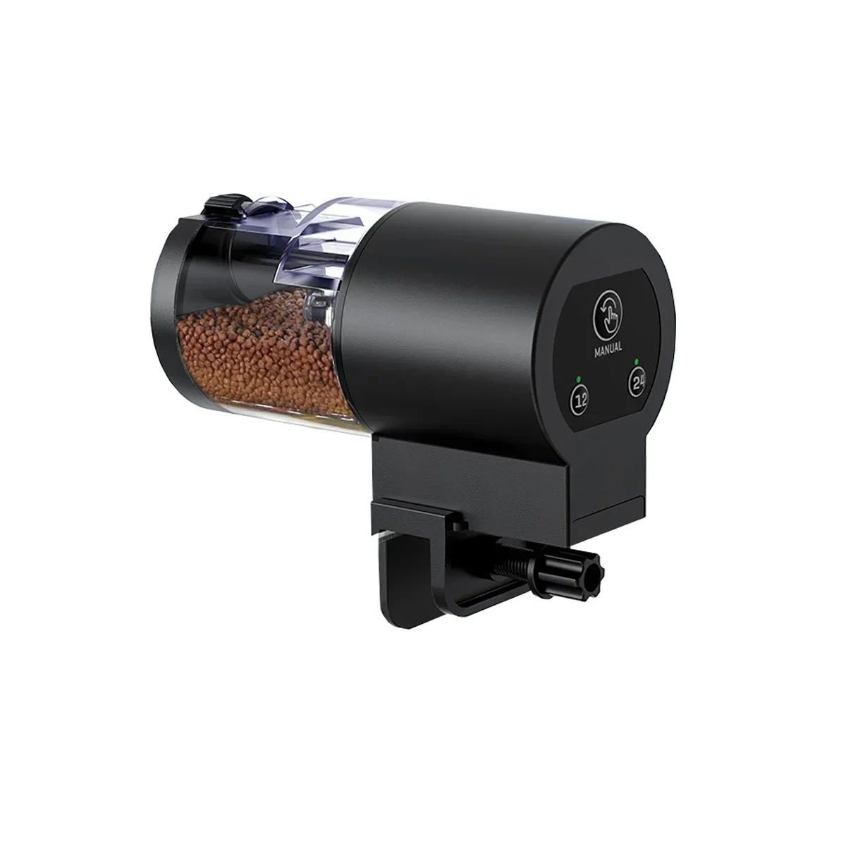 Automatische visvoeder voor aquarium, automatische visvoeders met een capaciteit van 100 ml, eenvoudig op te zetten met batterij: Default Title