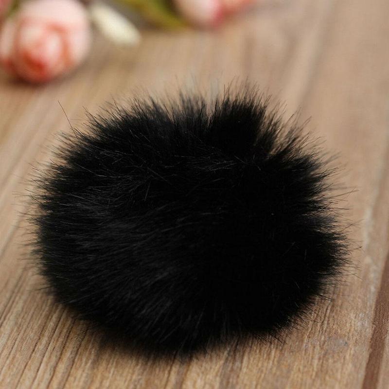 1pc pele windscreen windshield muff vento para lapela microfone mic lavalier k6i6