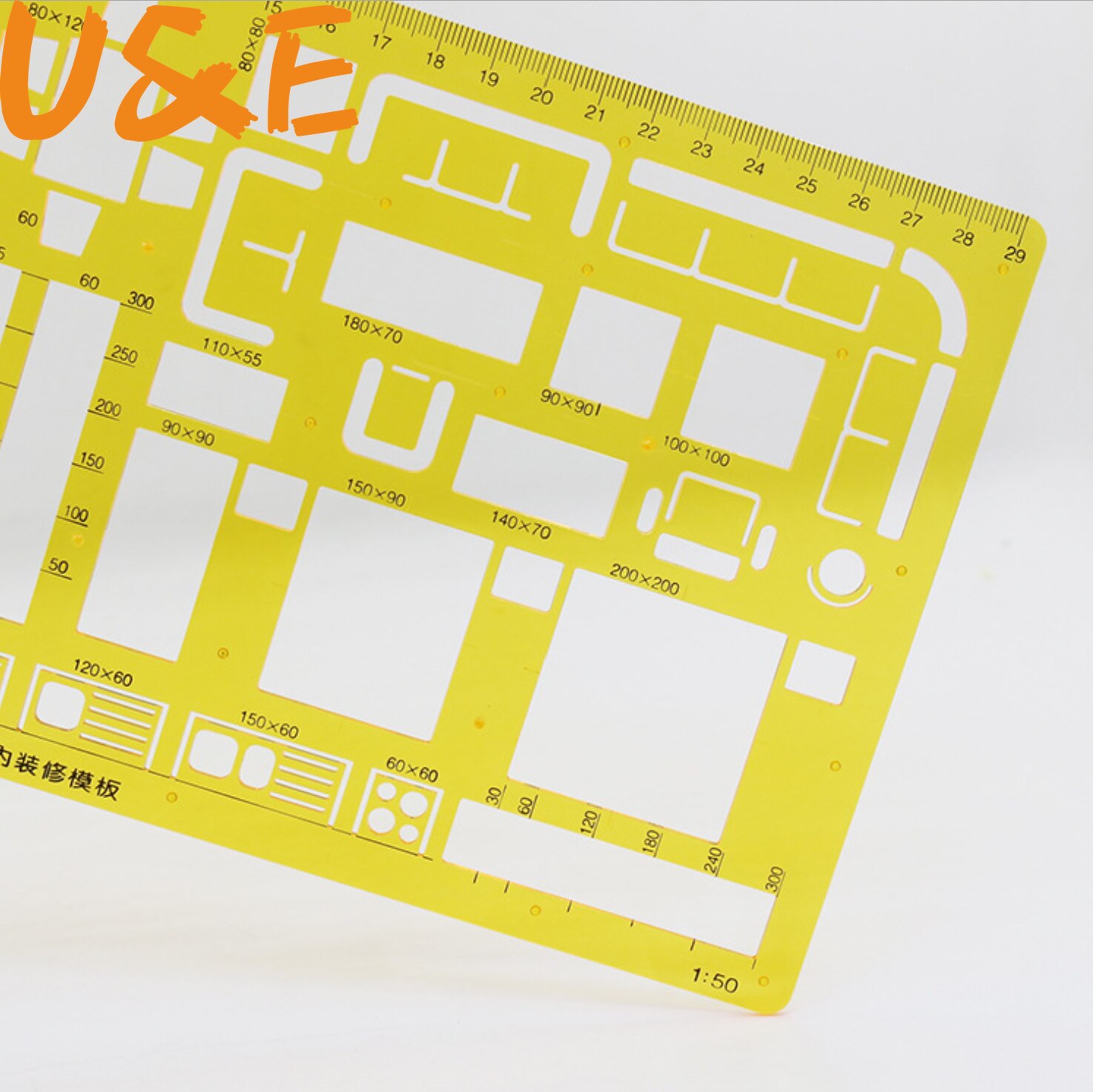 Ellipse Drafting Template 4 Kinds Eccentricity Drawing Template K107 Jewelry Tools