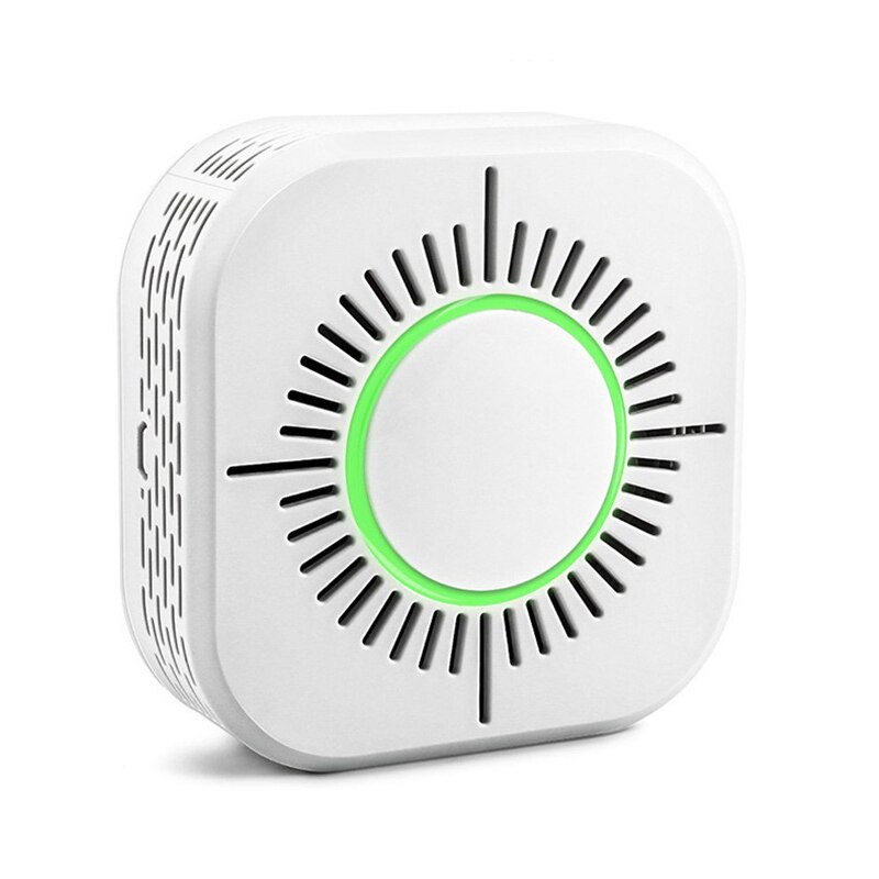 Independent Smoke Detector RF Smart Smoke Sensor Built-in 90 DB Sound And Light Alarm Removable Smoke Detector Fire Protection: Default Title