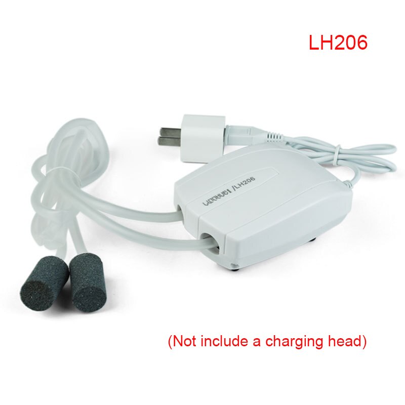 Akvarium akvarie luftpumpe filter ultra lydløs usb drevet ilt luftbobler pumpe kan csv: Lh206