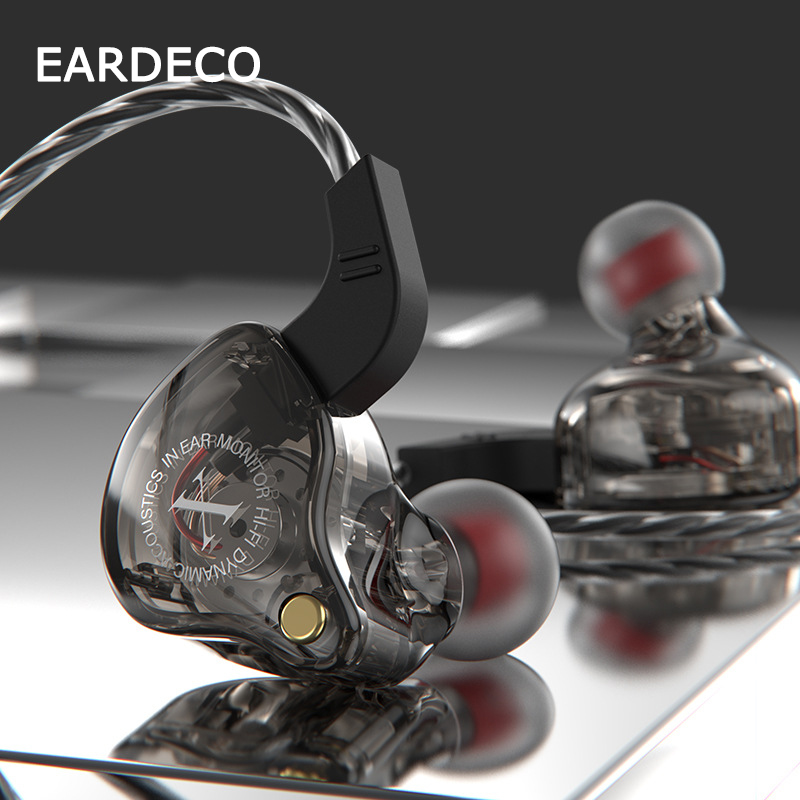 EARDECO 3.5mm Wired Headphones with Microphone Bass Phone Wired Earphone Stereo Inear Headphone Headset Earbuds Noise Cancelling
