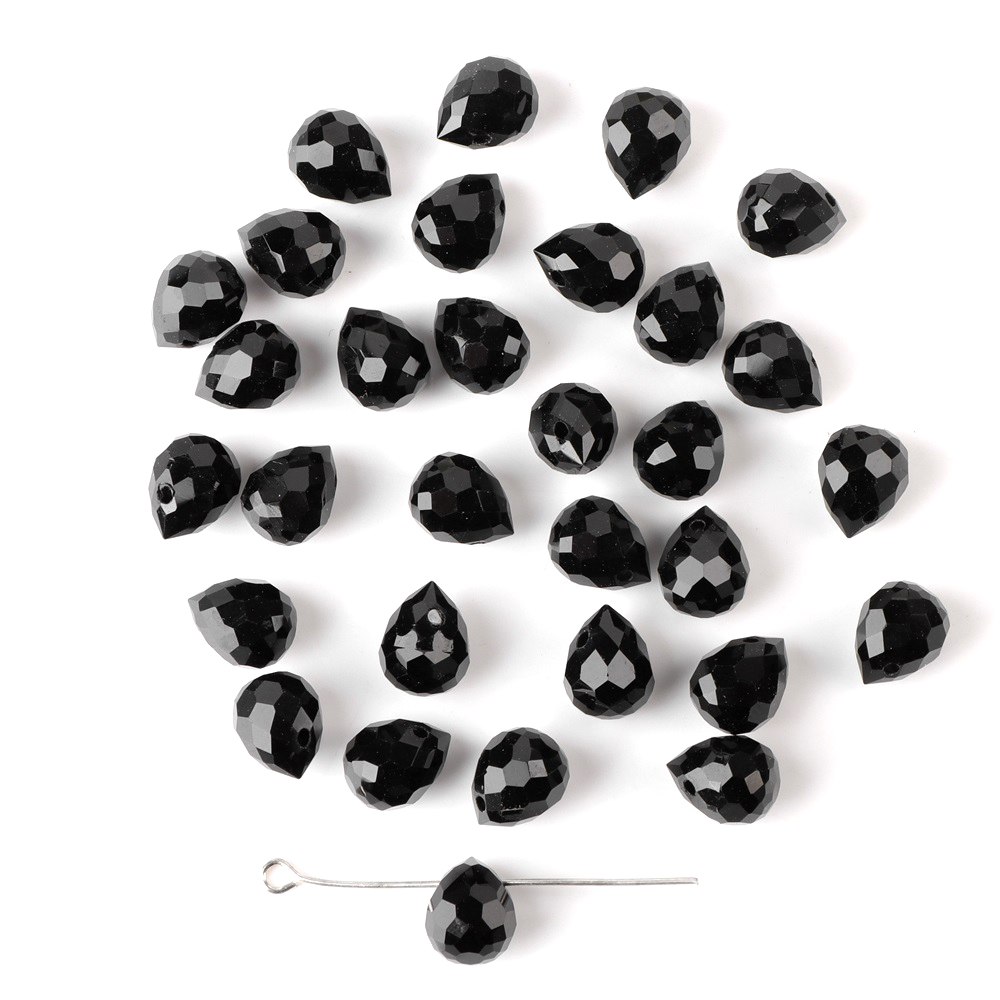 30 Uds. Cuentas de cristal checo de mariposa, abalorios de Color AB, cuentas espaciadoras facetadas sueltas para fabricación de joyería, pendientes hechos a mano DIY: Multicolor