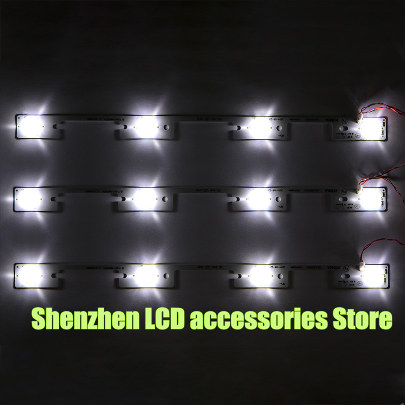 4 Pieces*4 LEDs*6V LED backlight bar for TV KDL39SS662U KDL40SS662U 327mm