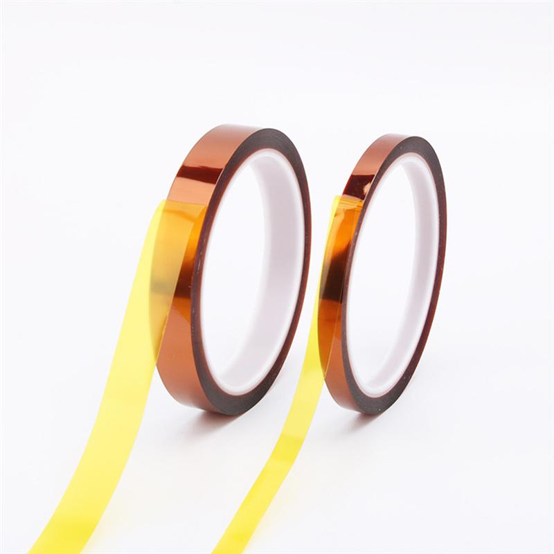 4 Rolls Hittebestendig Tape Multi-Purpose Duurzaam Nuttig Polyimide Tape Band Voor Masking Solderen Splicing Draden