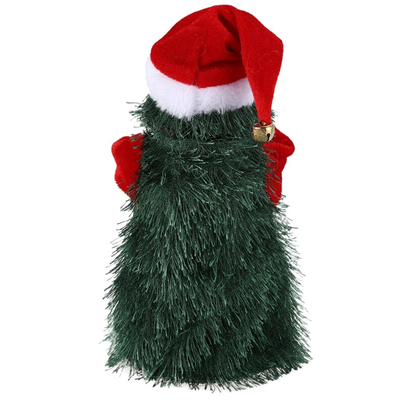 Duurzaam Kerstman Opknoping Decoratie Ornamenten Elektrische Draaien 360 Graden Mooie Kerstboom Grappige Nieuwjaar Kids Par