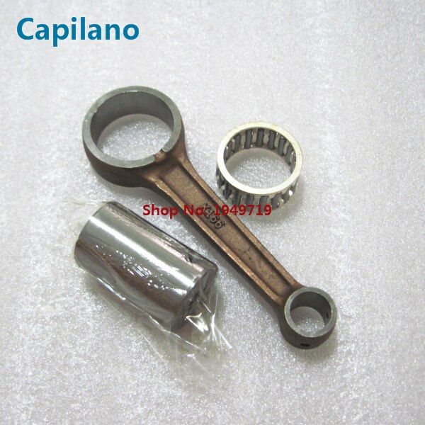 Bielas y bielas del cigüeñal para motocicleta, piezas del motor, GN200, GS200, QM200GY, para Suzuki 200cc, GS 200, K166