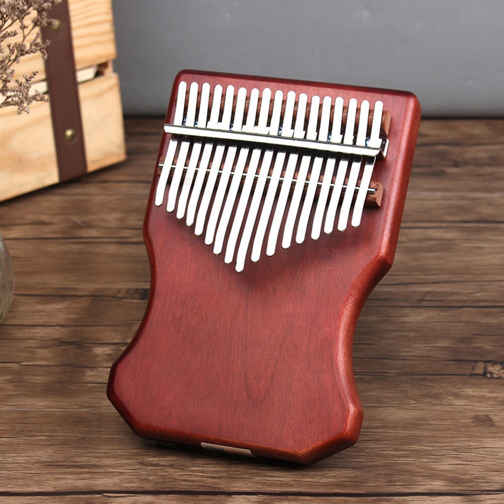 17-Key Wooden Finger Kalimba Mbira Thumb Piano Musical Instrument Kids Chic