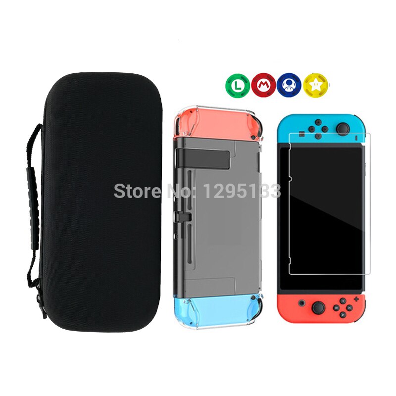 Portable Hard Borsette Della Cassa del Sacchetto per Nintend Interruttore Nintendoswitch Console Durevole Carry Box per NS Nintendo Interruttore Accessori: A