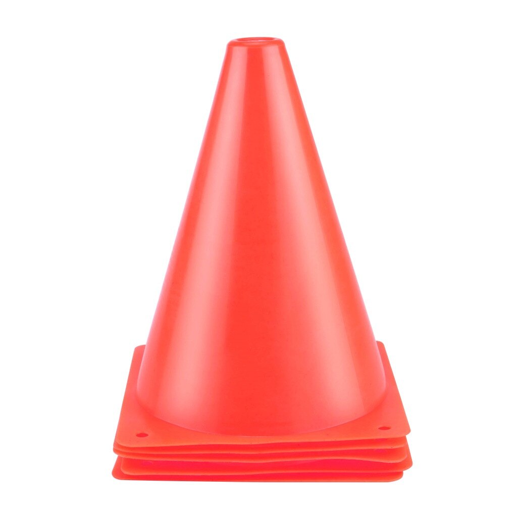 10PC Plastic Sport Training Traffic Pylons for Outdoor Gaming and Festive Event for soccer football basketball Pylons 16.5x13 CM